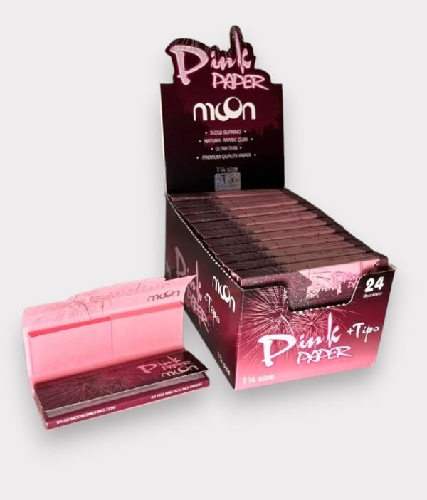 Moon Pink 1 1/4 c/tips - Imagen 3