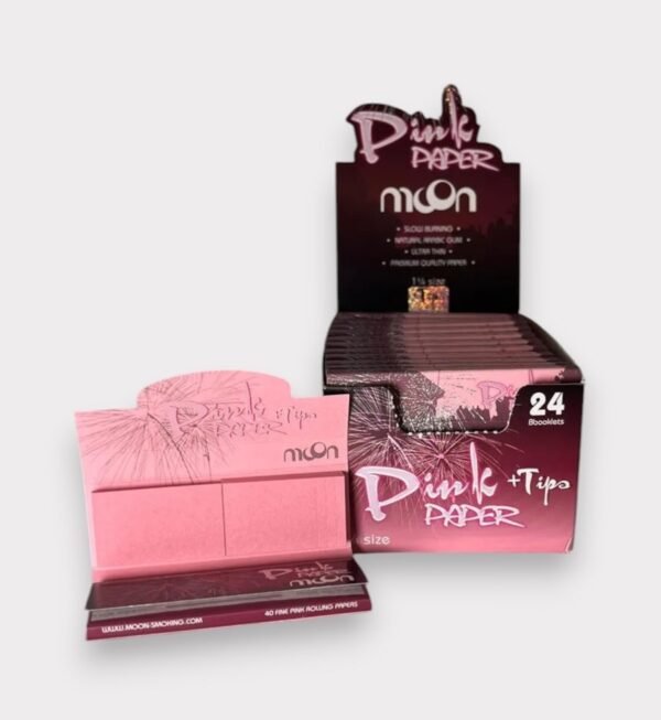 Moon Pink 1 1/4 c/tips - Imagen 2