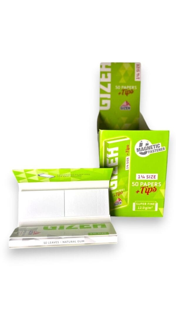 Gizeh 1 1/4 c/tips - Imagen 2