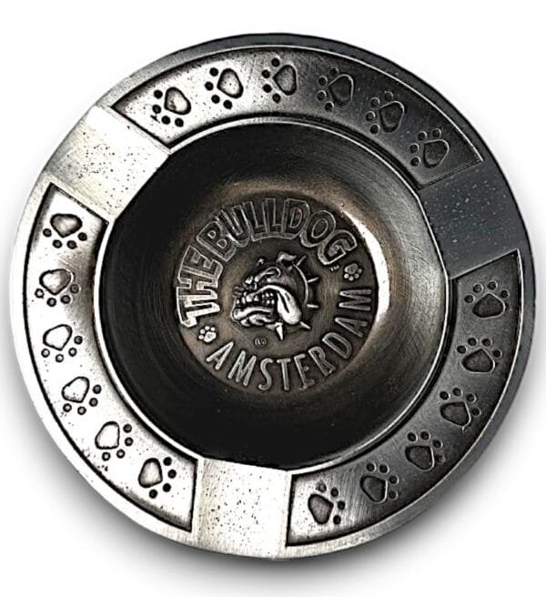 Cenicero de aluminio con relieve The Bulldog