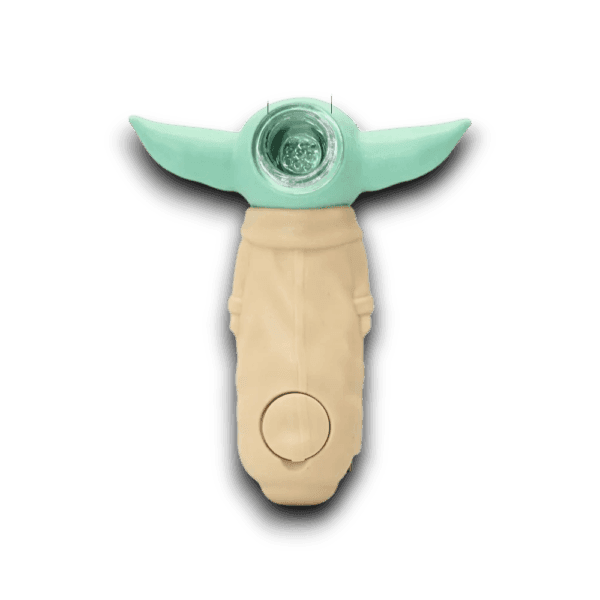 Pipa de silicona Bebe Yoda - Imagen 3