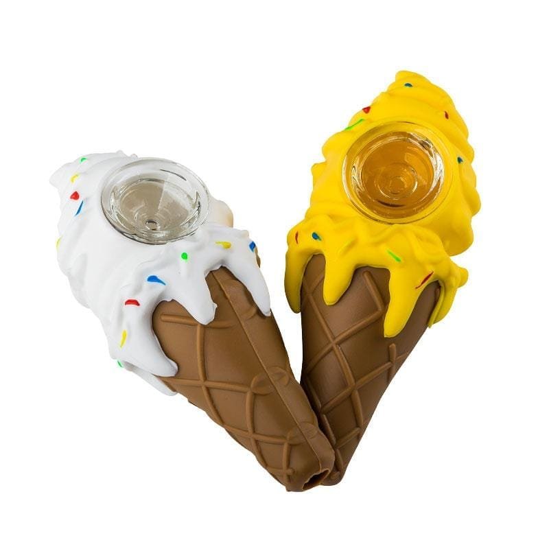 Pipa se silicona Helado