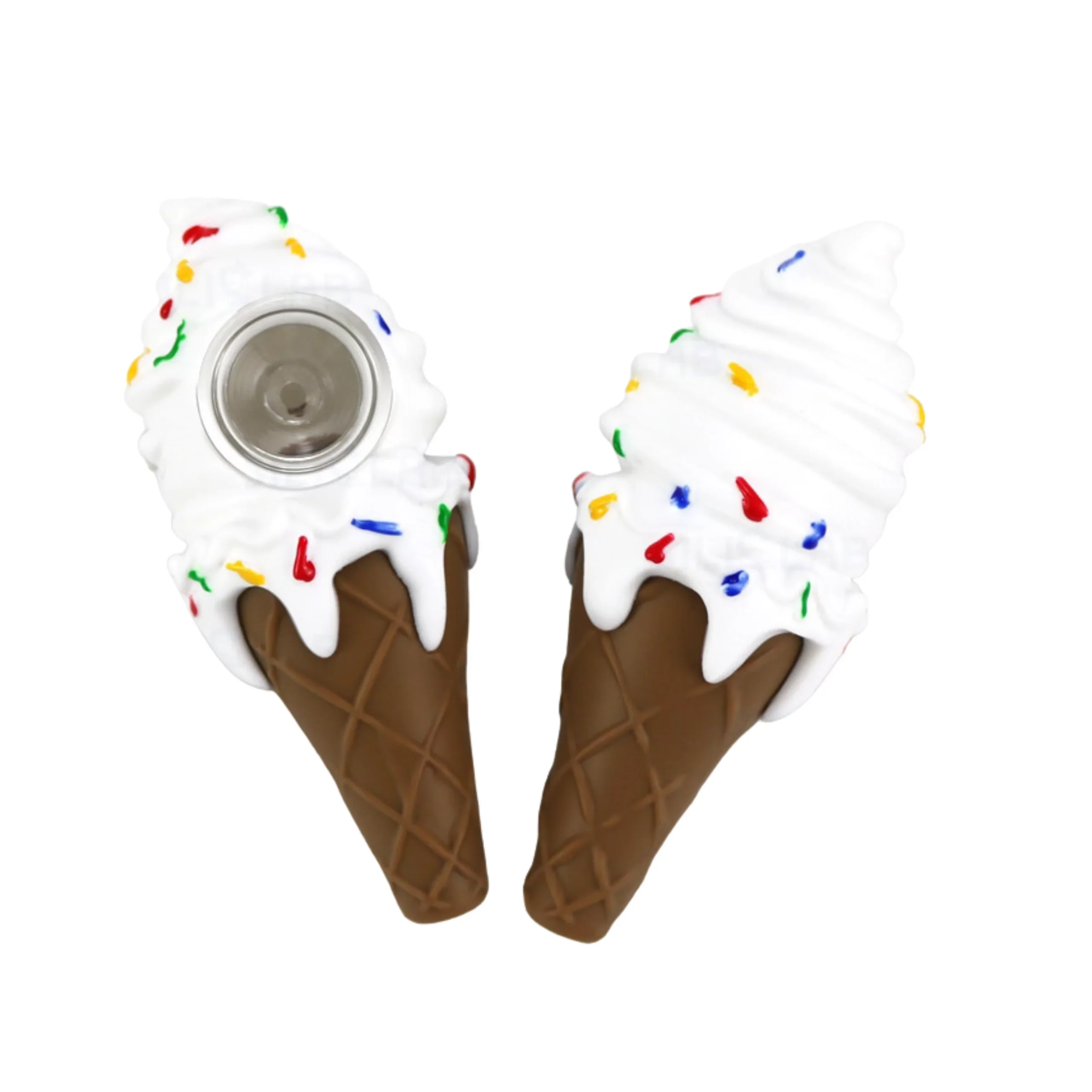 Pipa se silicona Helado - Imagen 4